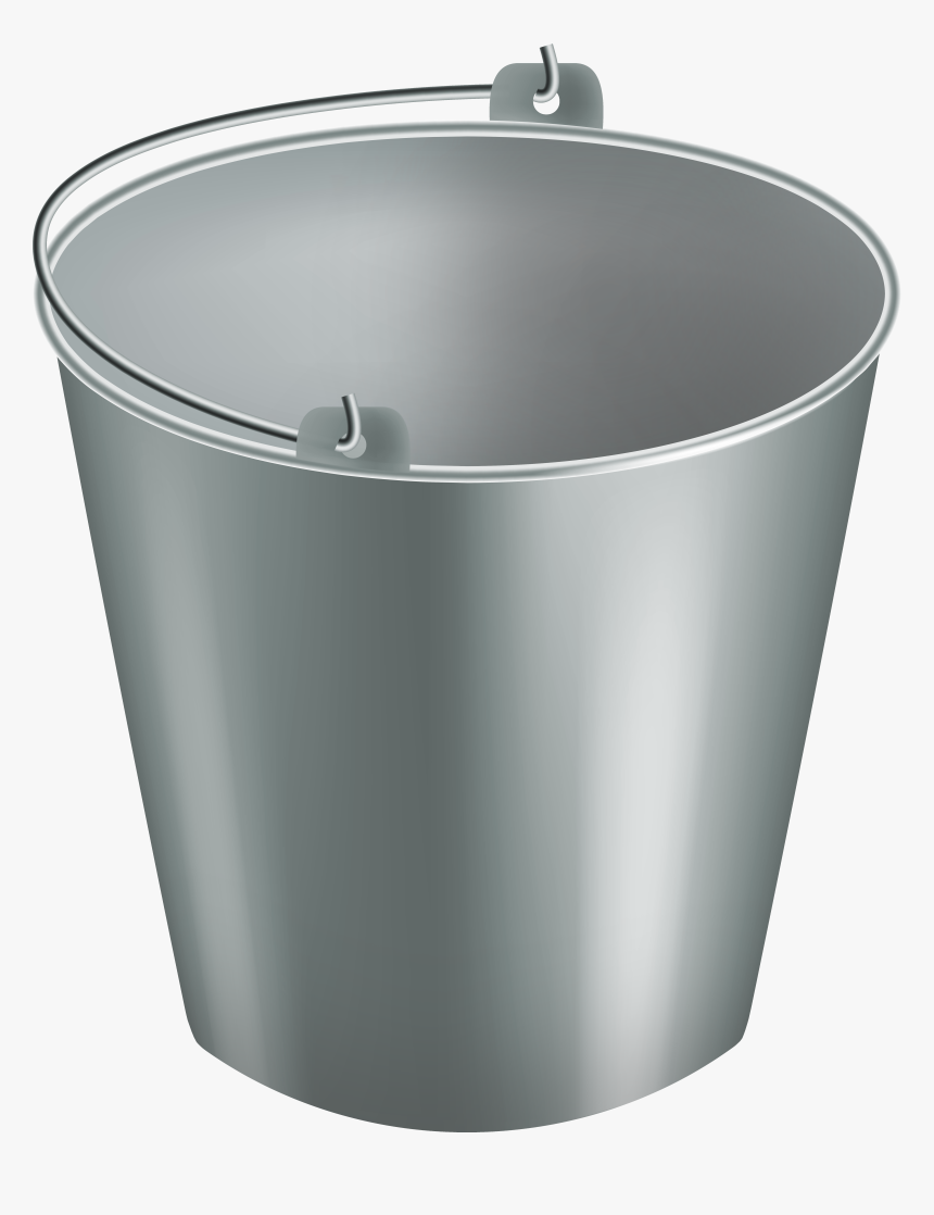 Metal Bucket Png Clipart, Transparent Png