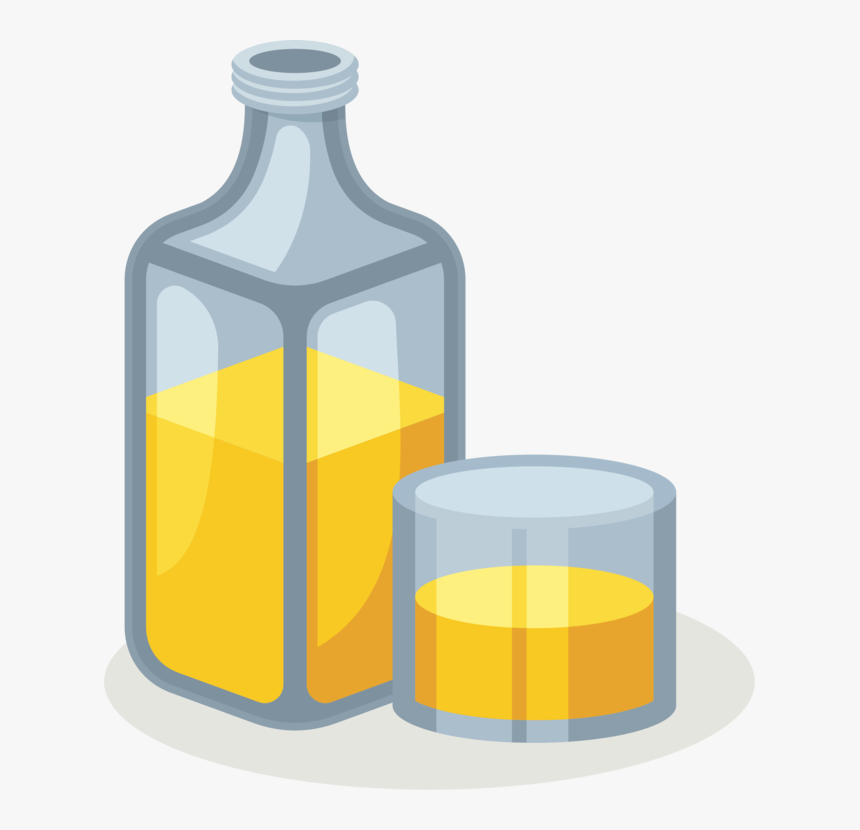 Glass Bottle Red Wine - Glass Bottle, HD Png Download