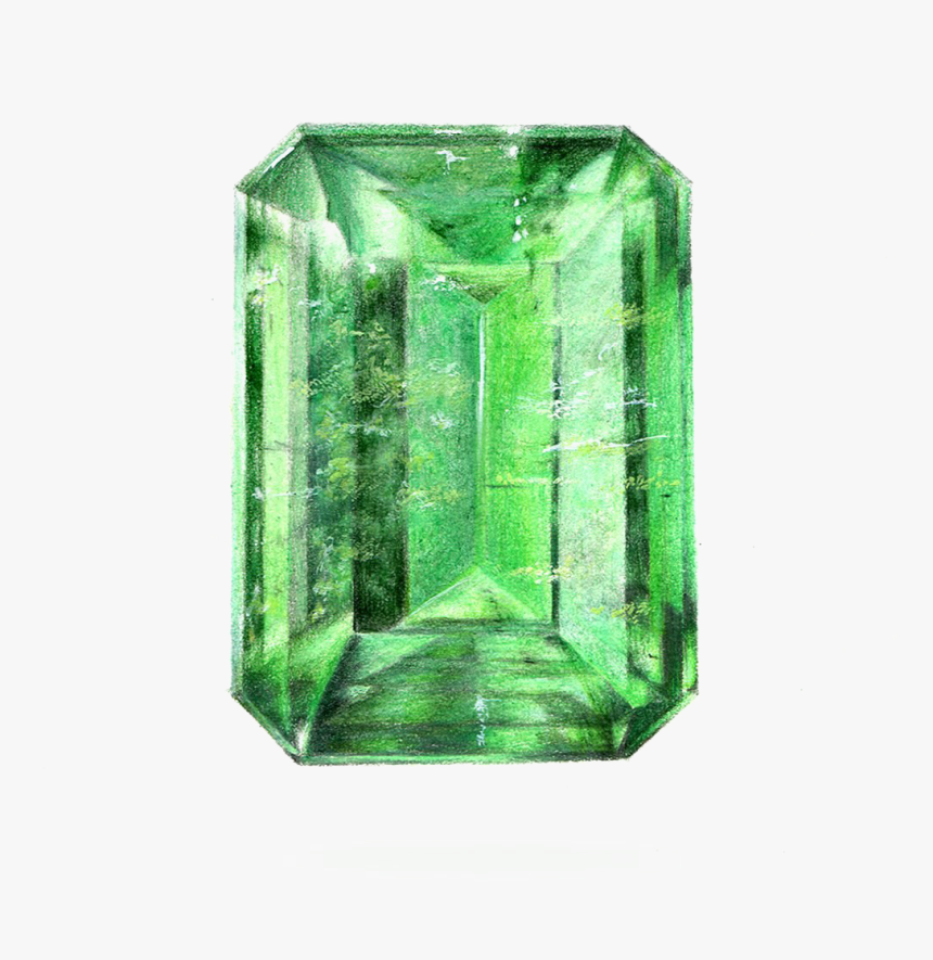 Green Stone Png Hd Quality - Emerald Gem, Transparent Png