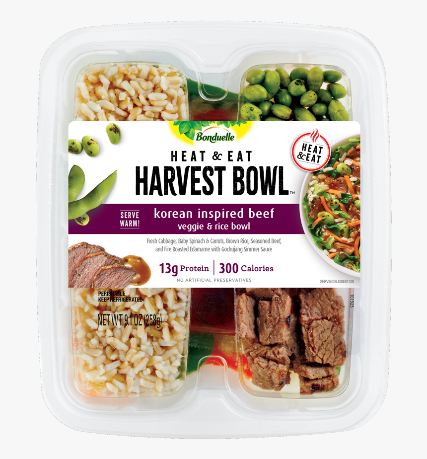 Korean Inspired Beef - Heat And Eat Harvest Bowl, HD Png Download