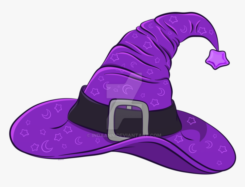 Transparent Witch Hat Clipart - Transparent Background Witches Hat Clipart, HD Png Download
