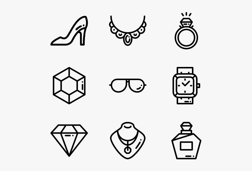 Jewel Clipart Joyas - Icon Jewels, HD Png Download