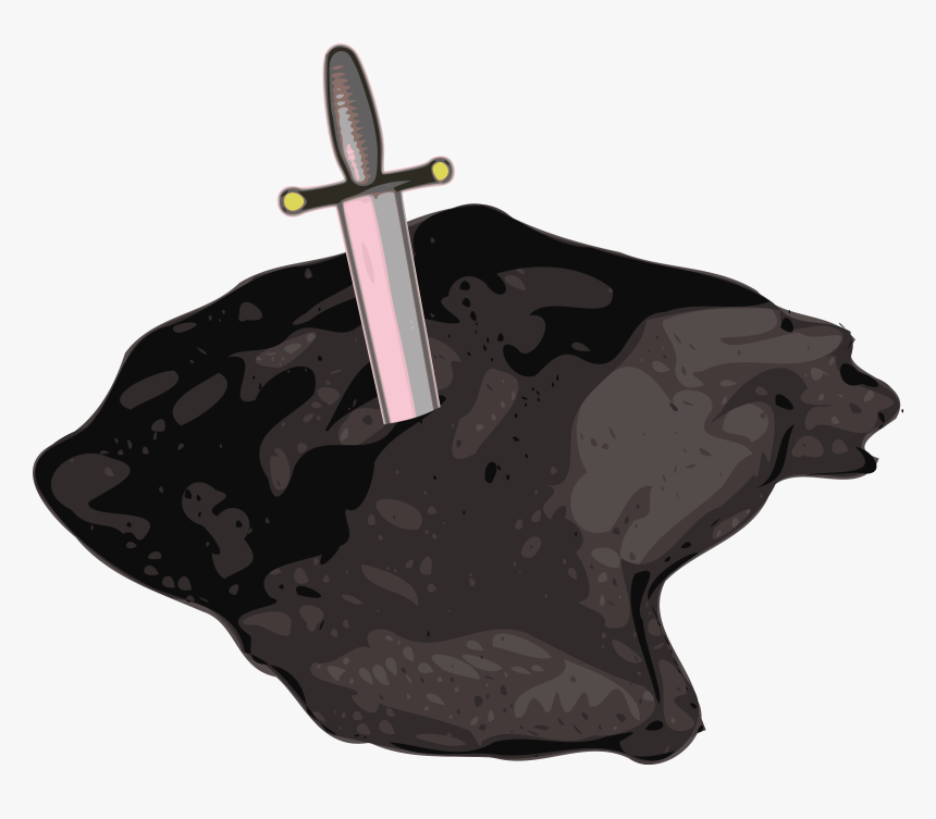 Sword In Stone Clip Arts - Sword In Stone Png, Transparent Png