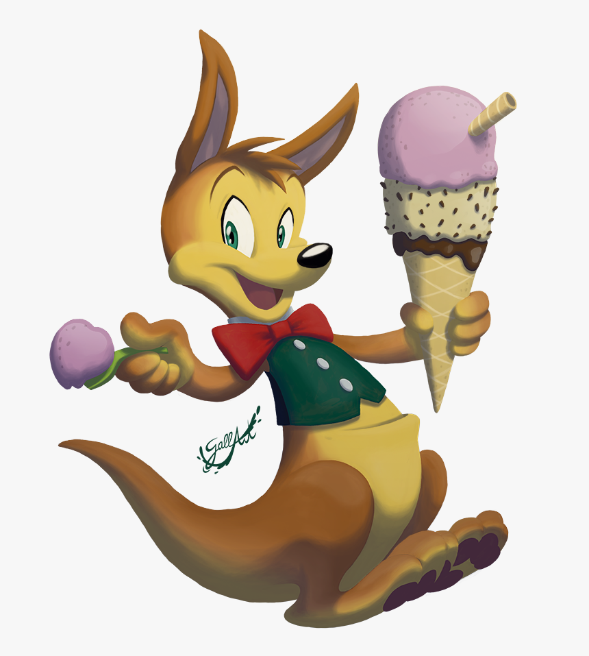 Character Design For Ice-cream Shop Australiano In - Cartoon, HD Png Download