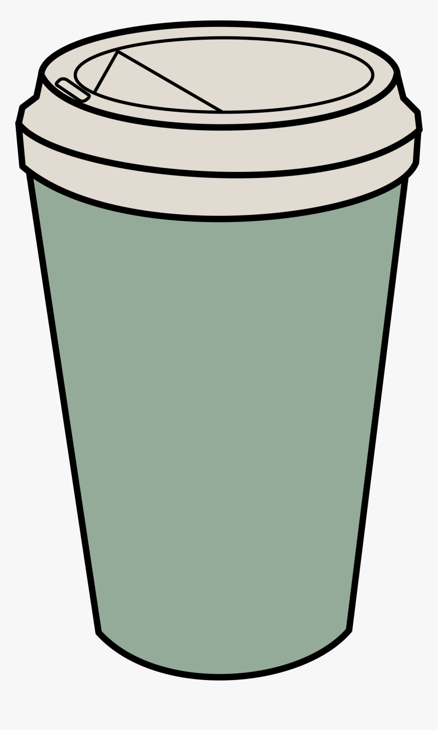 Cylinder,recycling Bin,bucket - Paper Coffee Cups Clipart, HD Png Download