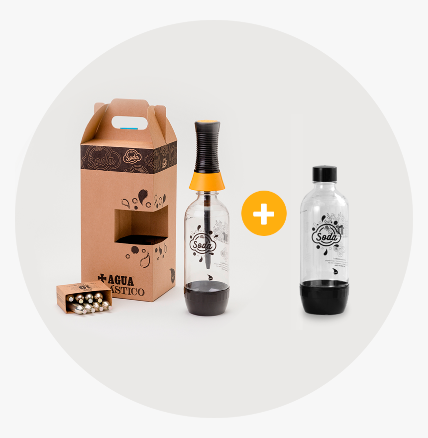 Kit Misoda Botella Promo1 - Plastic Bottle, HD Png Download