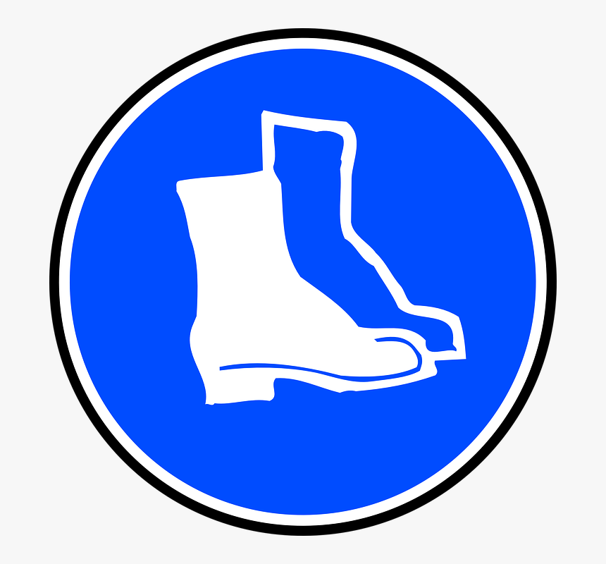 Baby Feet Clip Art - Safety Shoes Logo Png, Transparent Png