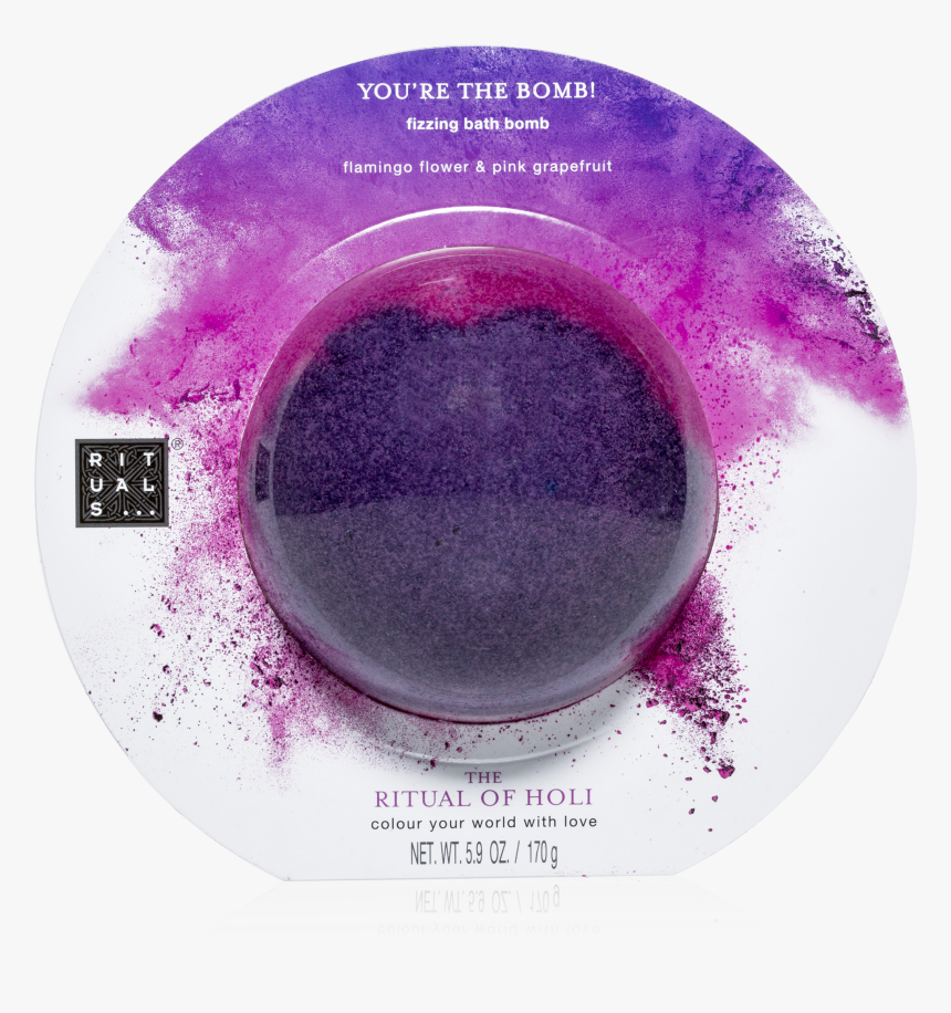 The Ritual Of Holi Fizzing Bath Bomb 
title The Ritual - Rituals The Ritual Of Holi Fizzing Bath Bomb, HD Png Download