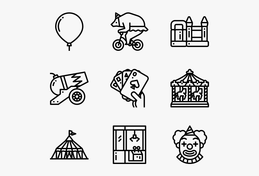Amusement Park - Graphic Designer Icons Png, Transparent Png