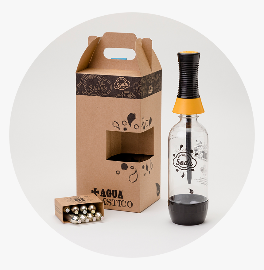 Kit Gasificador De Agua Mi Soda - Wine Bottle, HD Png Download