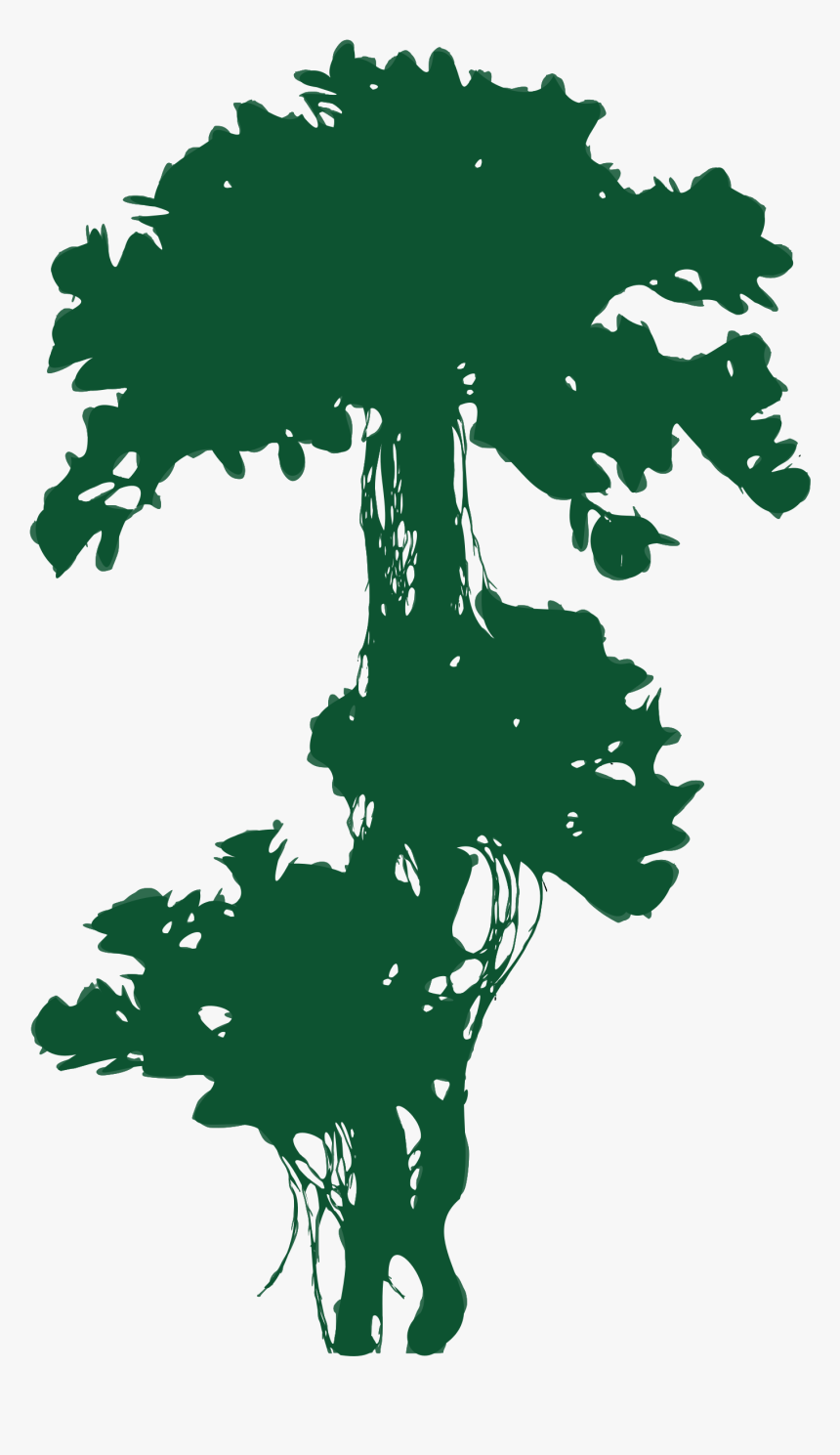 Silhouette Arbre 11 Clip Arts - Clip Art, HD Png Download