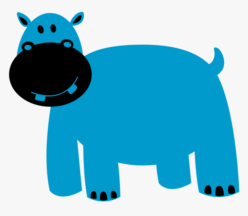Hippo Clipart The Cliparts - Animal Vector Png, Transparent Png
