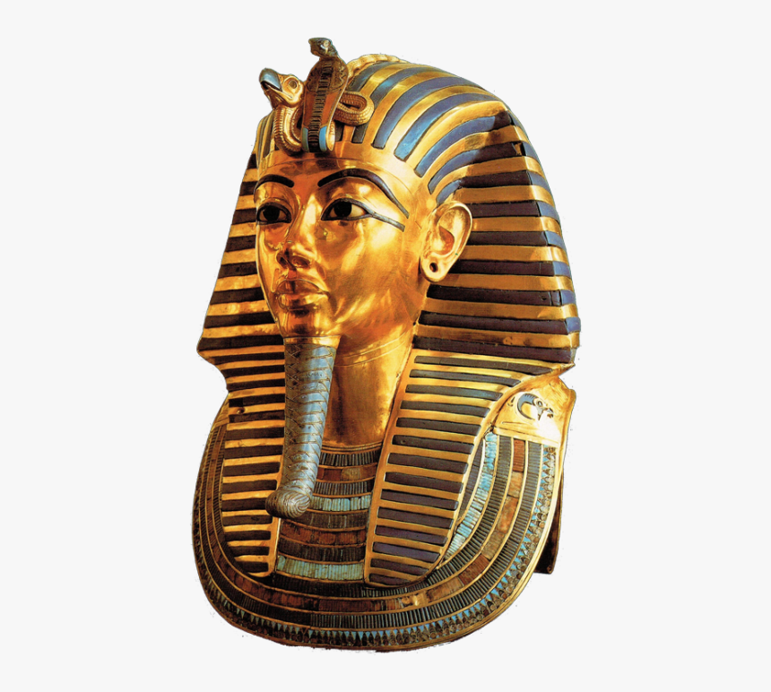 Mascara Egipcia - Gold Egyptian Statue, HD Png Download