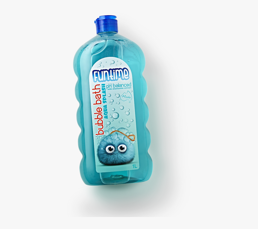 Funtime Bubble Bath Aqua Splash - Plastic Bottle, HD Png Download
