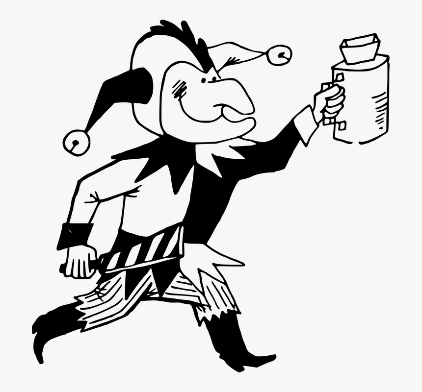 Transparent Joker Hat Png - Jester Clip Art, Png Download