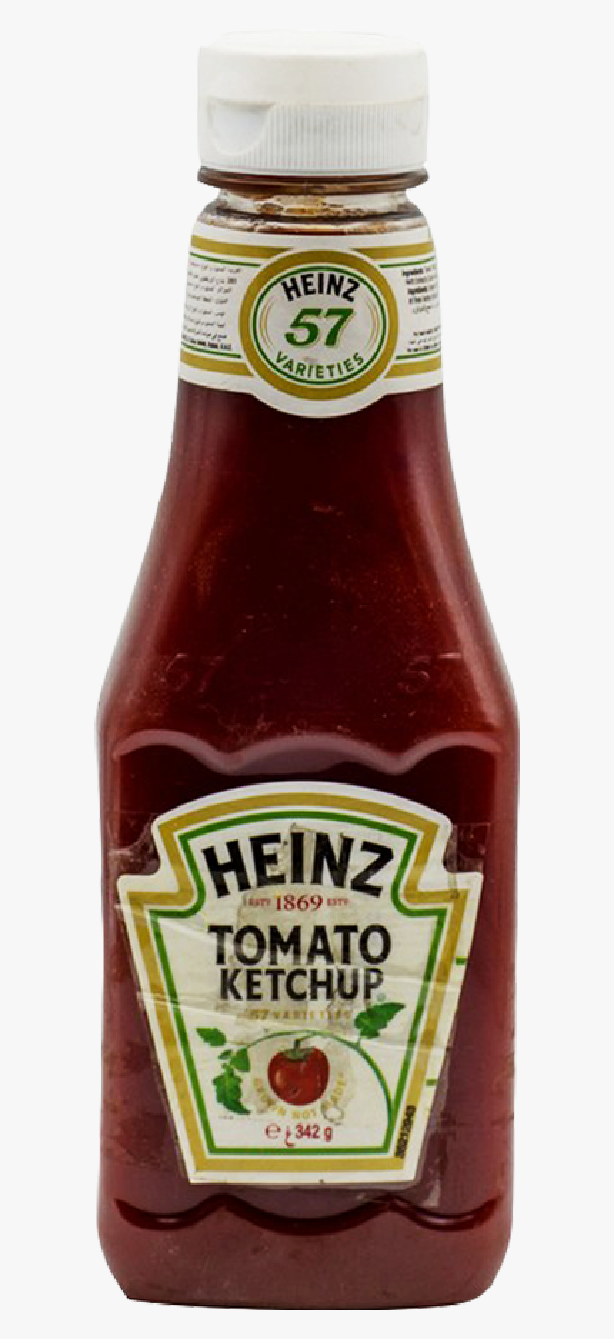 Heinz Tomato Ketchup 342 Gm - Heinz Ketchup, HD Png Download