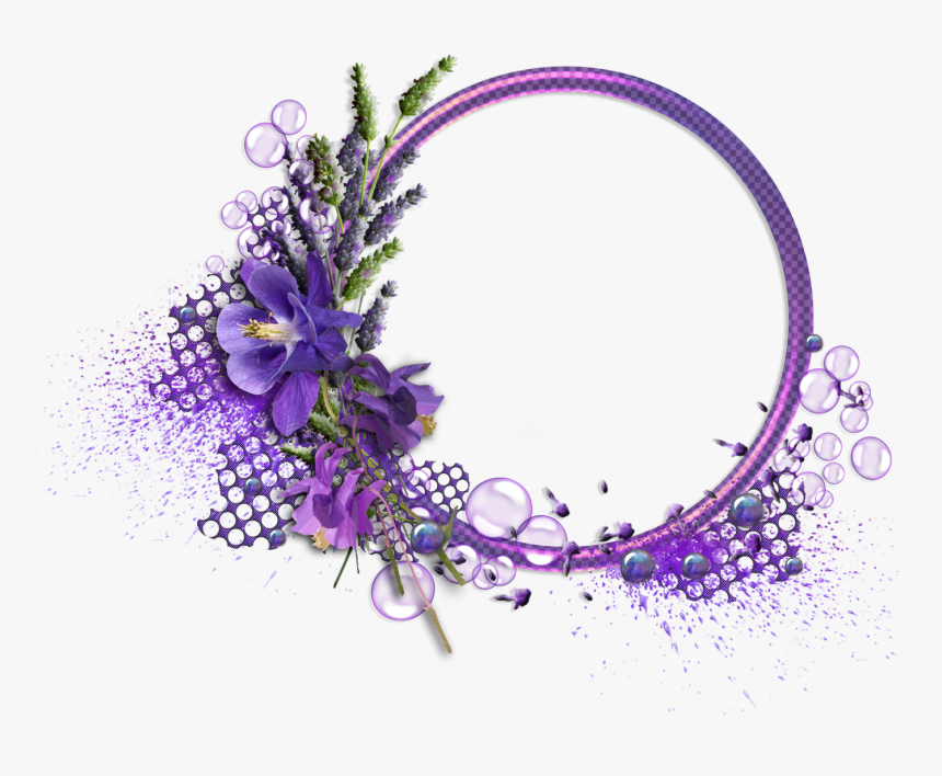 Çiçek Çerçeve Png, Transparent Png