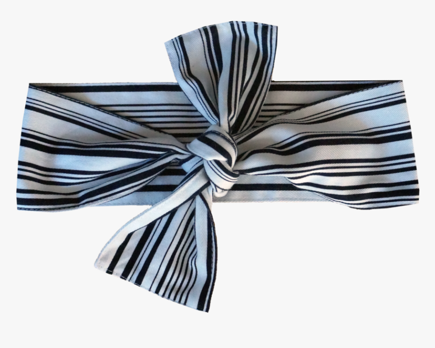 Black And White Stripe - Formal Wear, HD Png Download