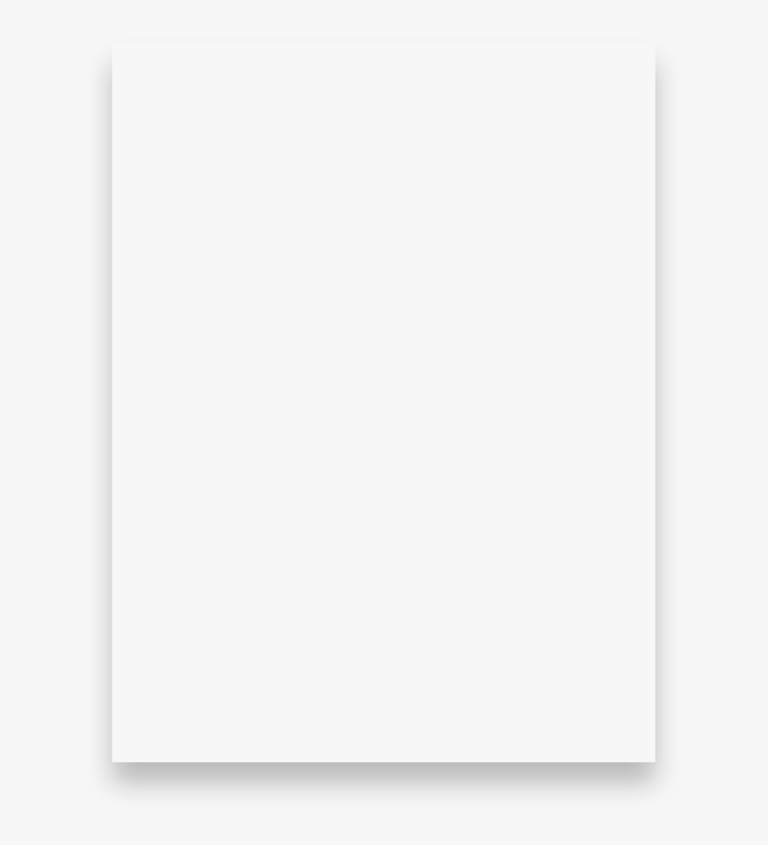 Thin White Border Transparent , Png Download - Transparent Banner Shadow Png, Png Download