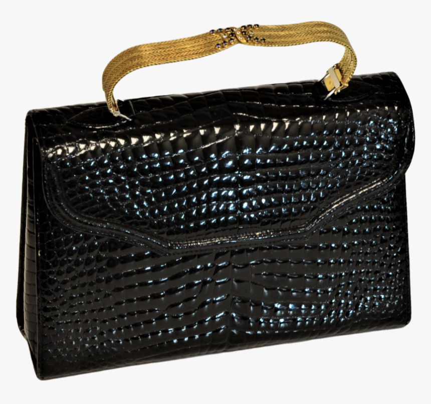 Ladies Handbag With 18k Gold And Precious Stone Handle - Kelly Bag, HD Png Download