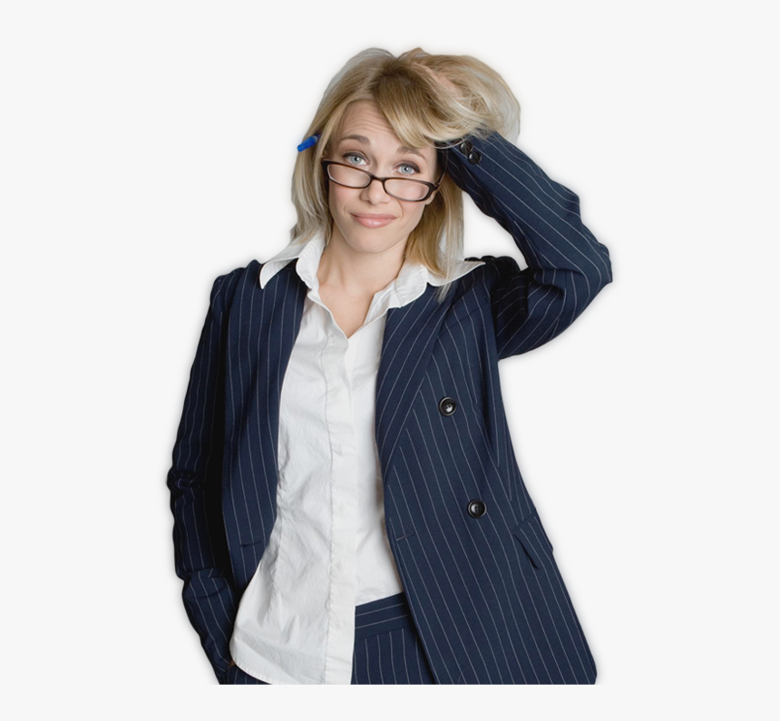 Confused Girl Png - Girl, Transparent Png