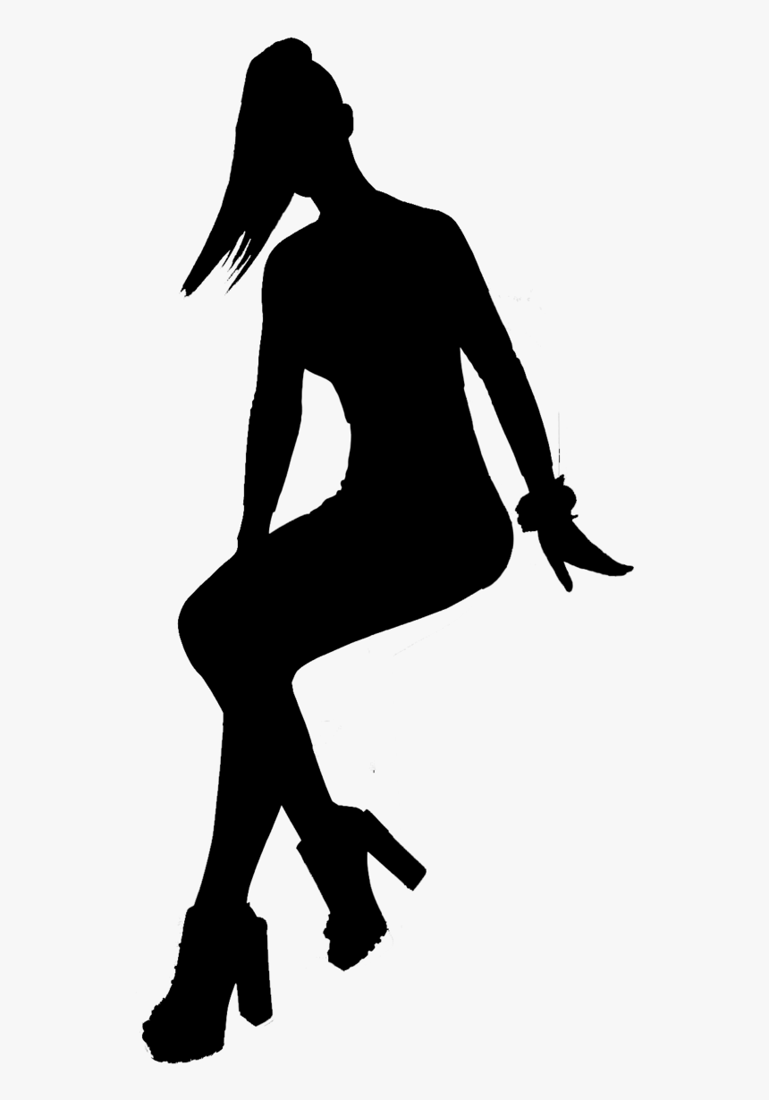 Silhouette Clipart Human Behavior Shoe - Illustration, HD Png Download