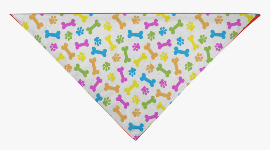 Lt Pet Pattern Stick Cute Bandana - Huellas De Perro Colores, HD Png Download