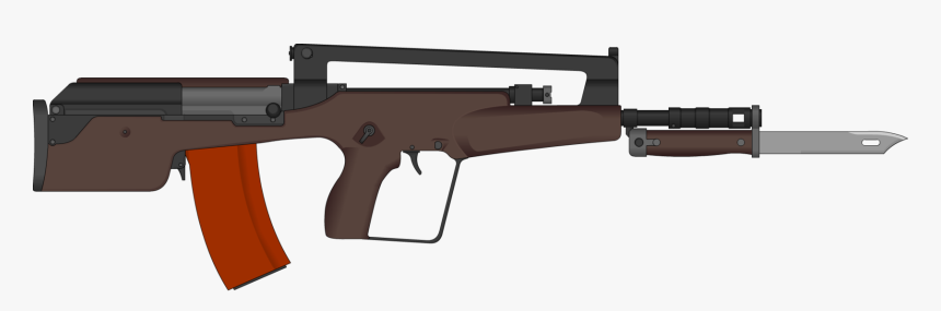 Vector Rifle Bullpup - Firearm, HD Png Download