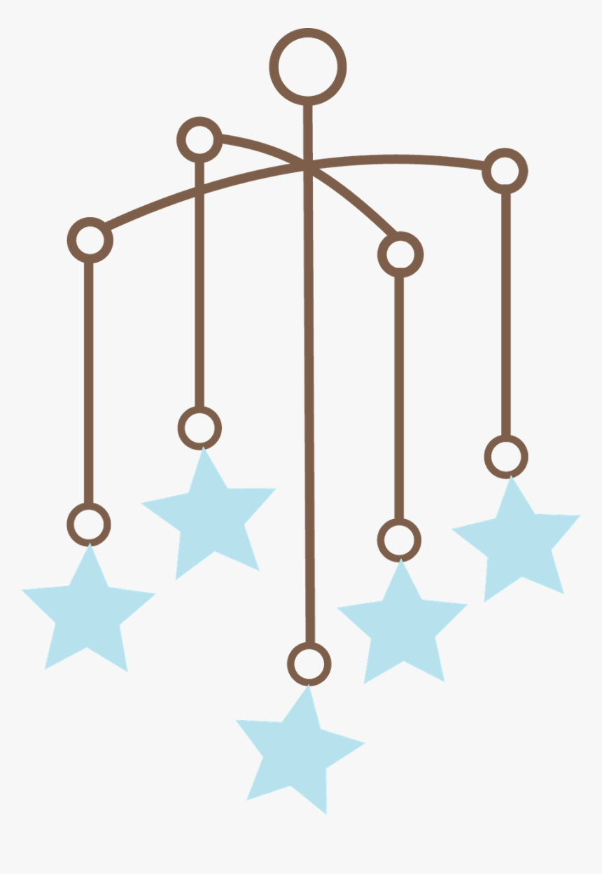 Crib Mobile Clipart, HD Png Download