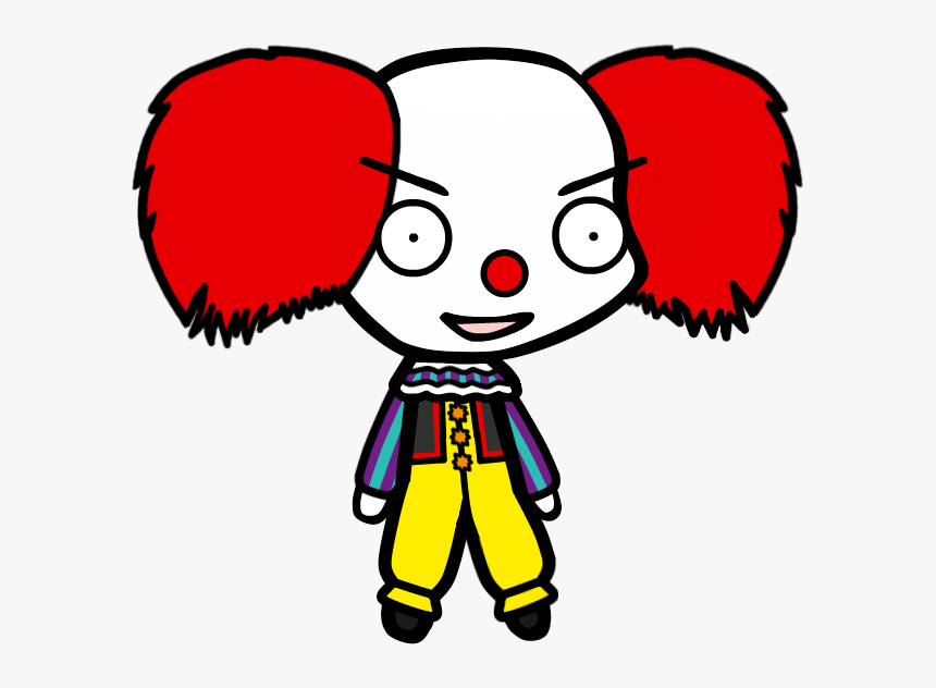 Pennywise Clown Clipart 6 By Kevin - Cartoon Picture Of Pennywise, HD Png Download