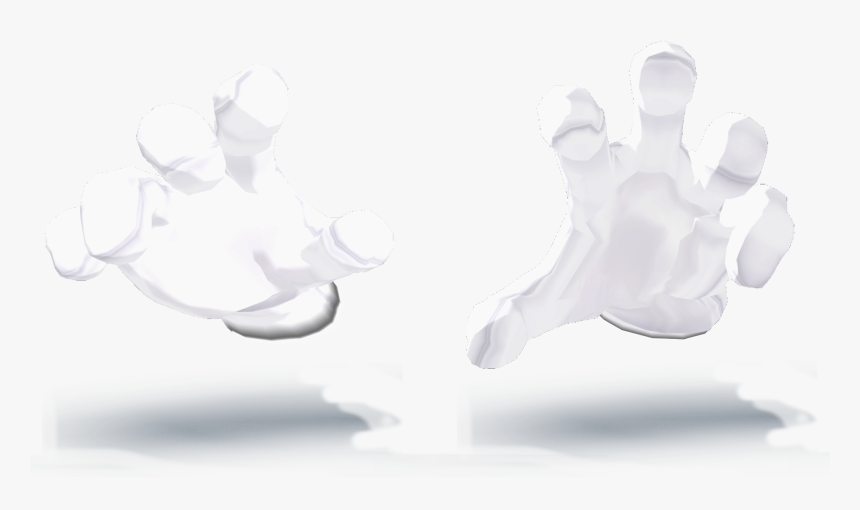 Master Hand Png - Figurine, Transparent Png