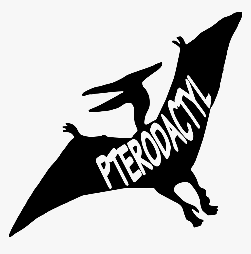Ucan Dinozor Basit Çizim, HD Png Download