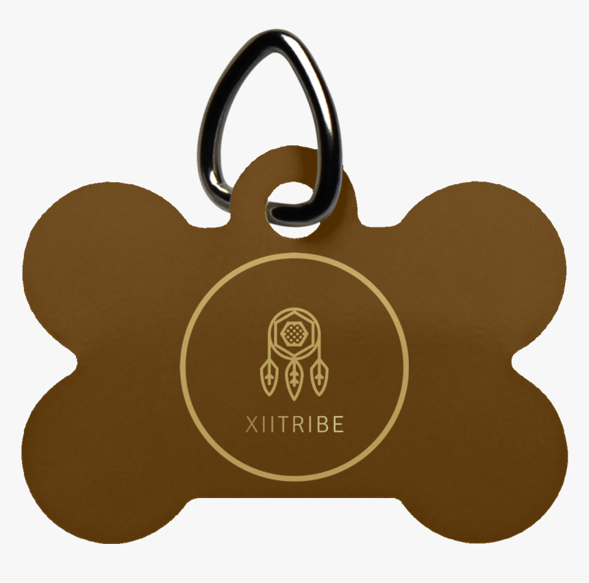 Yellow Xiitriibe Dog Bone Pet Tag - Pet Tag, HD Png Download
