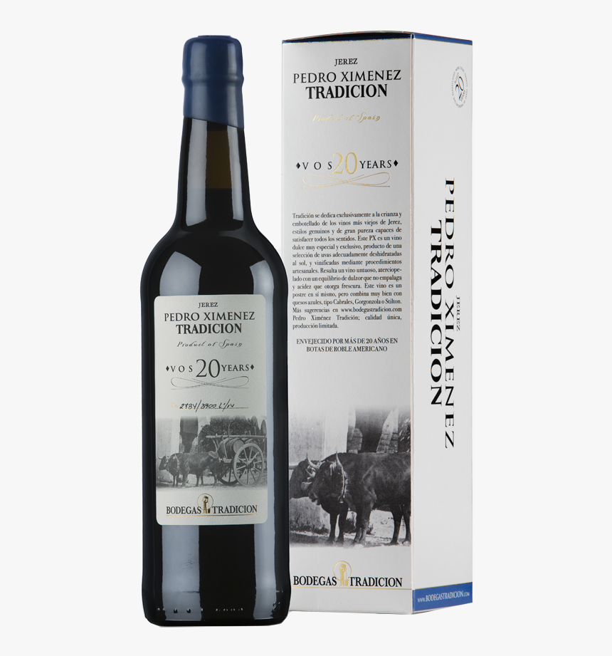 Botella Vino Pedro Ximenez De Bodegas Tradicion - Palo Cortado Bodegas Tradición, HD Png Download
