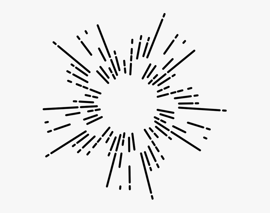 Звезда, Блики Света, Лучи Звезды, Лучи Света, Сияние, - Circle, HD Png Download