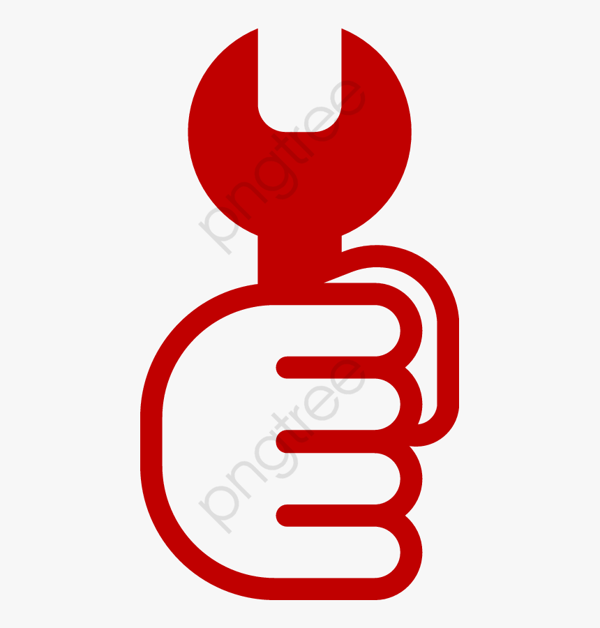 Wrench Clipart Red - Installation Icon Png, Transparent Png