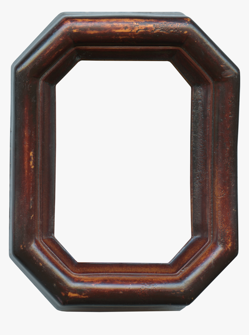 Dark Wood Frame Png - Platter, Transparent Png