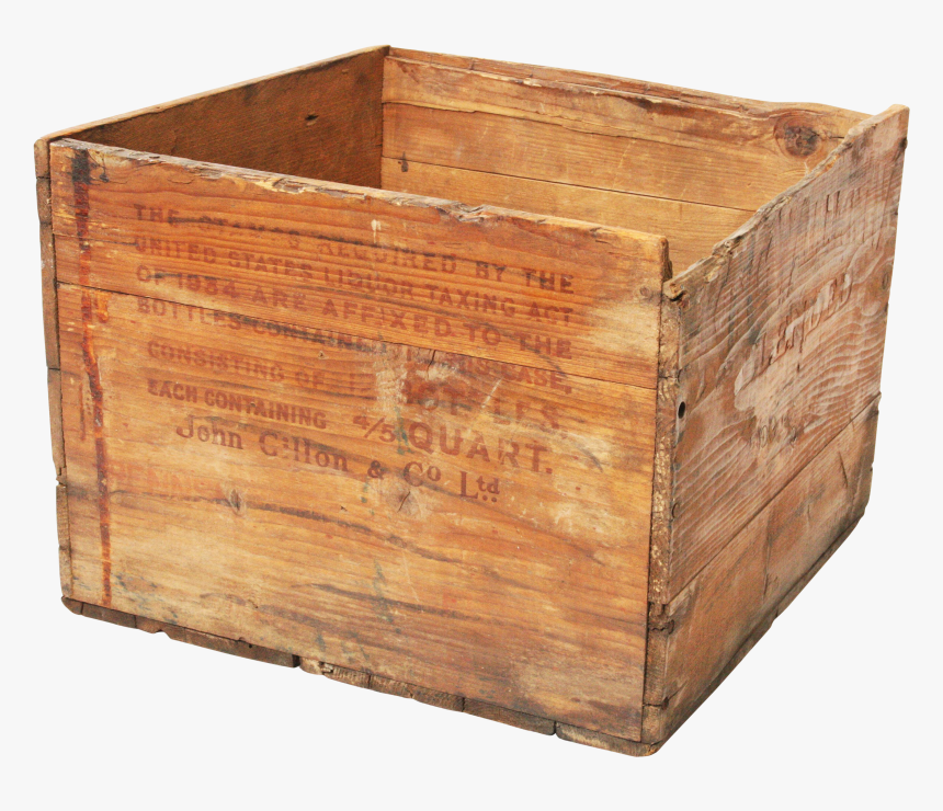 Vintage Garden Crate Png - Plywood, Transparent Png