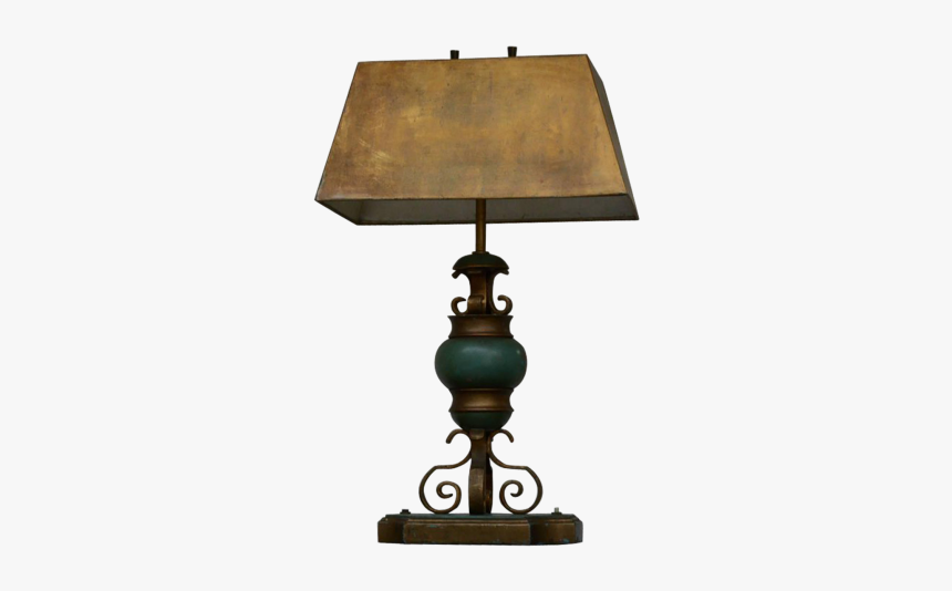 Vintage Lamp Download Transparent Png Image - Lampshade, Png Download