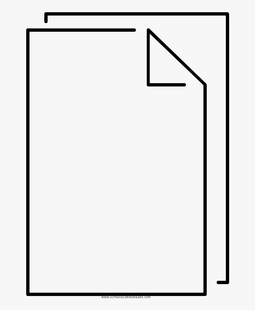 Sheets Coloring Page - Line Art, HD Png Download