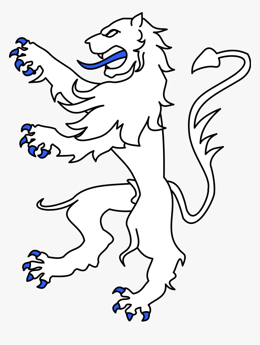 Lion Blason, HD Png Download