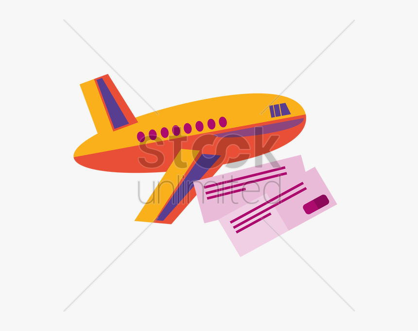 Airplane Clipart Airplane Aircraft Clip Art - Airliner, HD Png Download