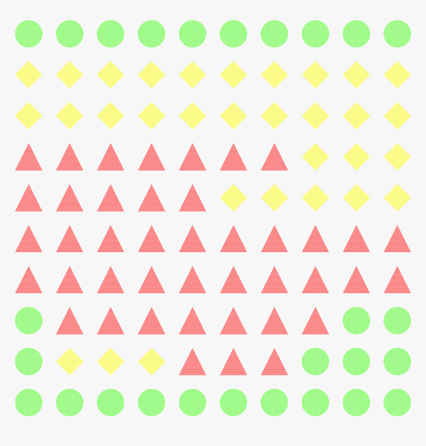 The Stitching Of The Tapestry Renders These Abstract - Triangle, HD Png Download