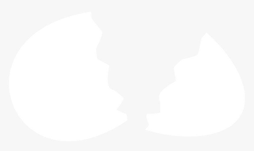 Eggs Vector Silhouette - Broken Egg Silhouette, HD Png Download