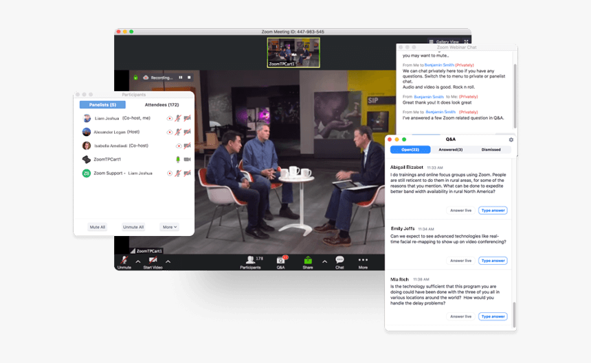 Zoom Webinar, HD Png Download