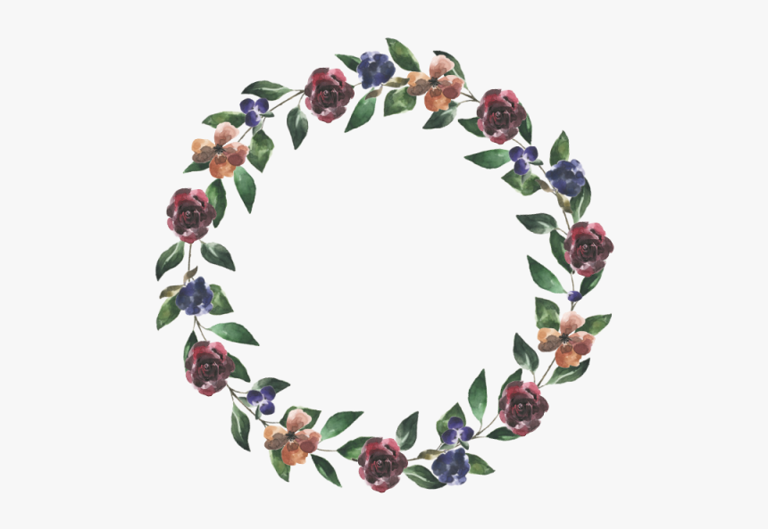 Forest Clipart Wreath - Rose, HD Png Download