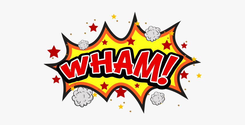 Transparent Comic Wham - Onomatopeya Comic Png Wow, Png Download