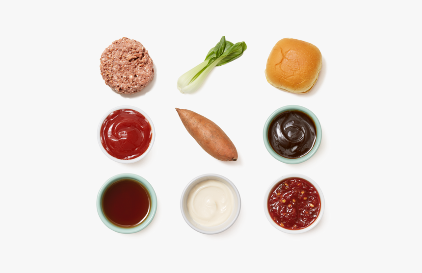 Asian-style Beyond Burger™ With Sambal Mayo & Bok Choy - Chutney, HD Png Download