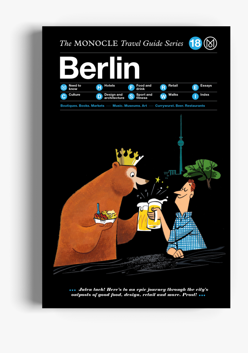 The Monocle Travel Guide Series Berlin 
 Class - Monocle Travel Guide Berlin, HD Png Download