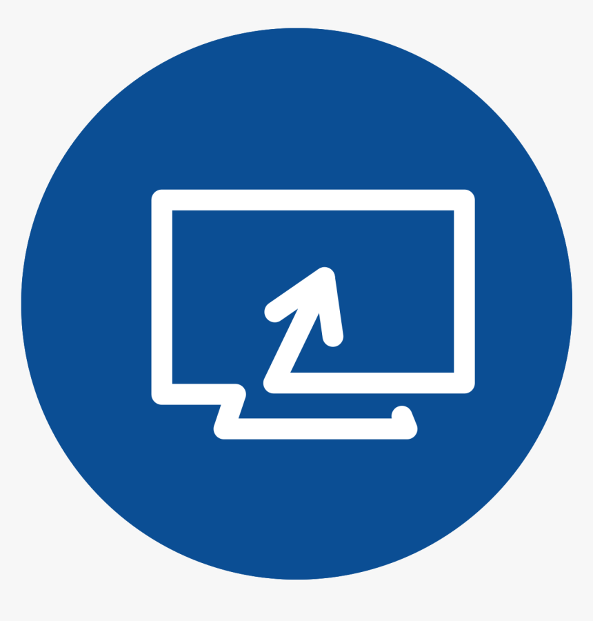 Online Order Icon Png Download - Circle, Transparent Png